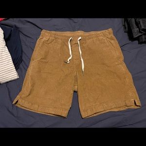 Gap Khaki Corduroy Shorts
